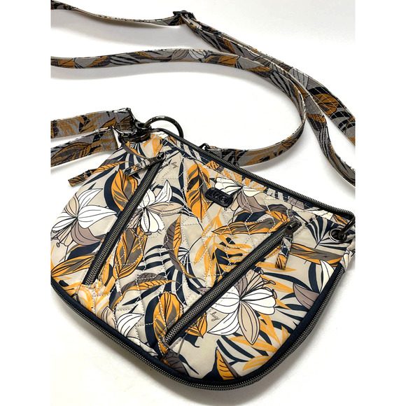 Lug Swivel Convertible Crossbody Bag Lily Grey RFID Protected - Picture 2 of 8